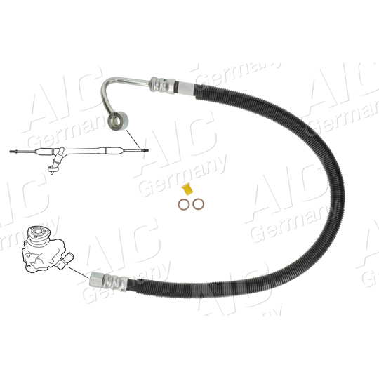 59860 - Hydraulic Hose, steering system 