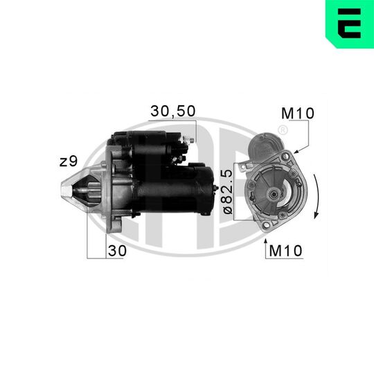 220062 - Startmotor 