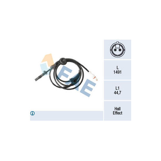 78301 - Sensor, wheel speed 