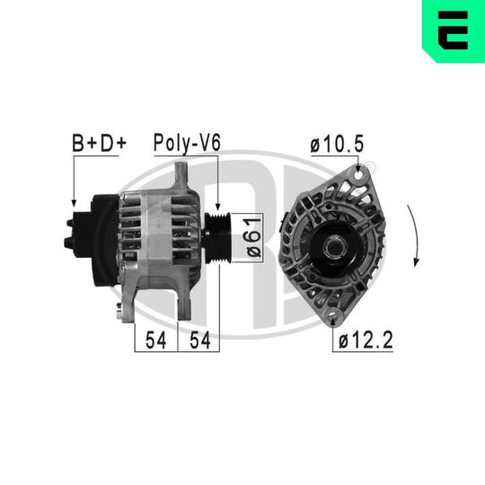 210884A - Alternator 