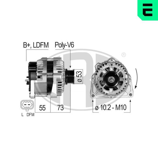 210827A - Alternator 