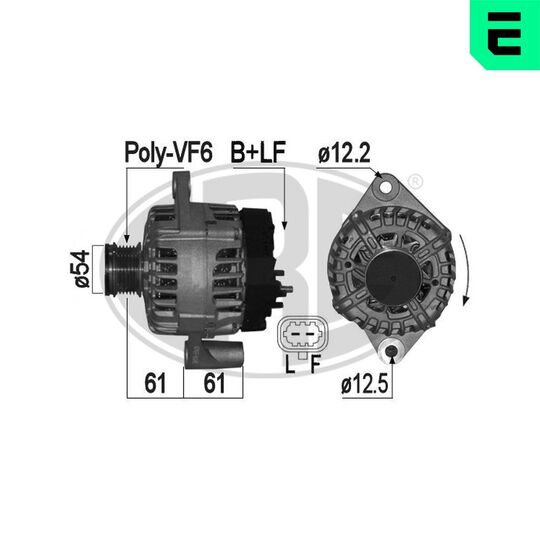 209138A - Alternator 