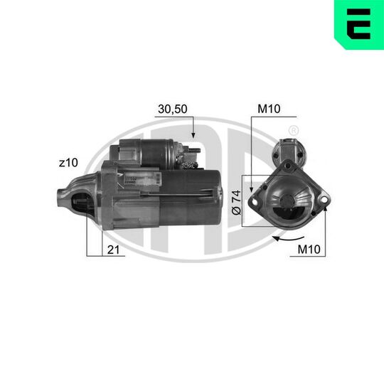 220443A - Startmotor 