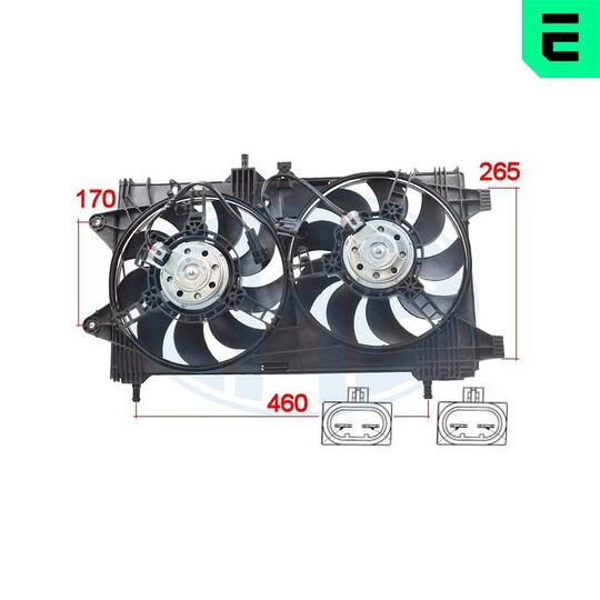 352076 - Fan, radiator 