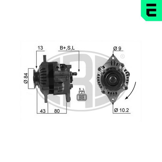 210561A - Alternator 