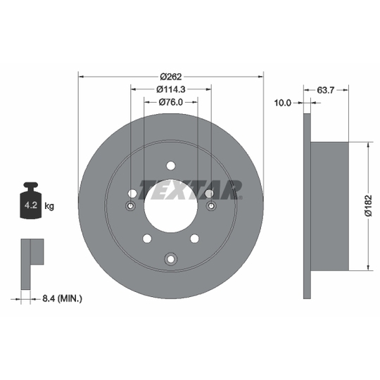 92226003 - Brake Disc 