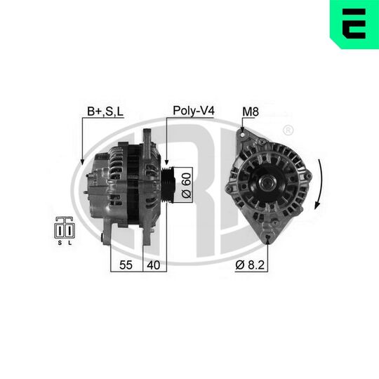 210282A - Alternator 