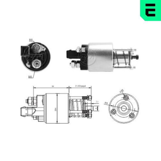 ZM4397 - Solenoid Switch, starter 