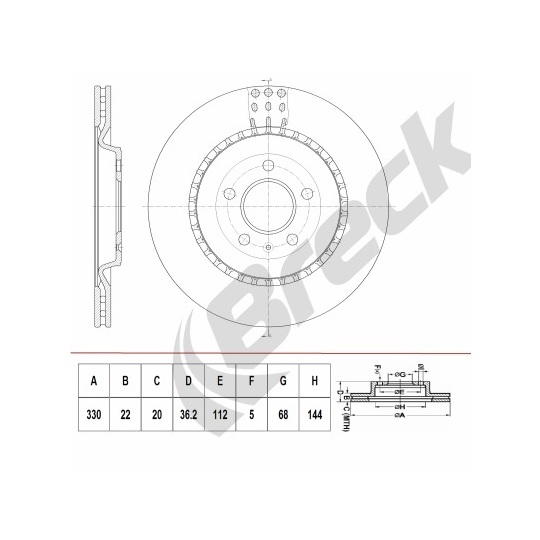 BR 413 VH100 - Piduriketas 