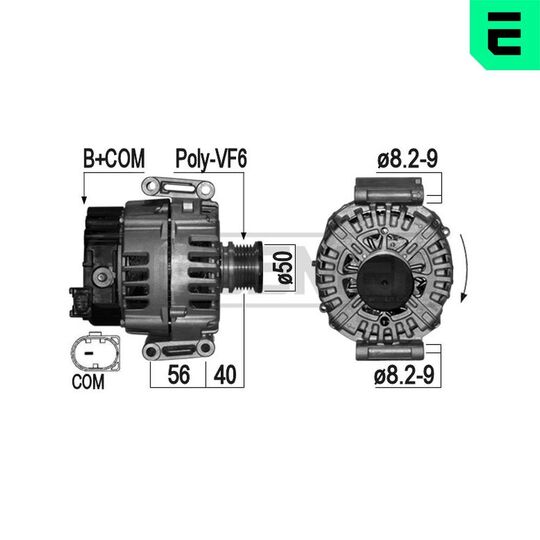 209185 - Alternator 