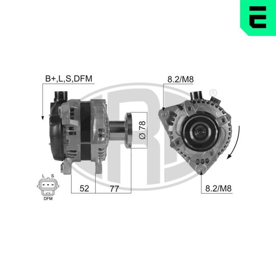 210431A - Alternator 