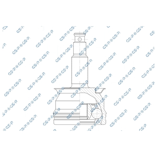 809015 - Ledsats, drivaxel 