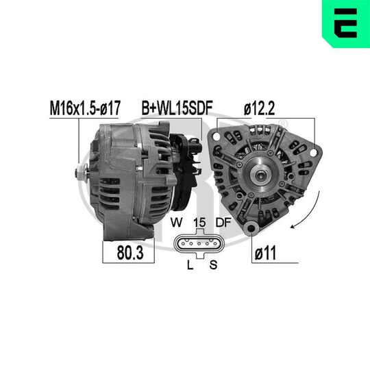 209611 - Alternator 