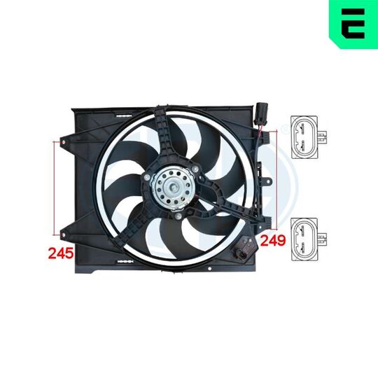 352068 - Fan, radiator 