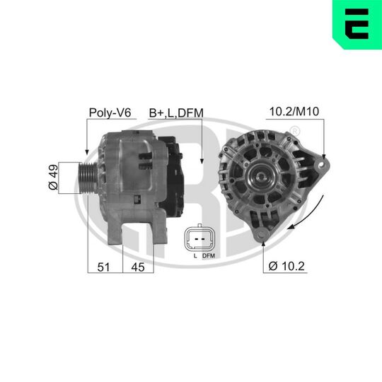 210545 - Alternator 