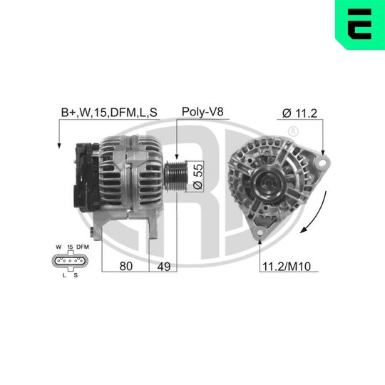 210589A - Alternator 