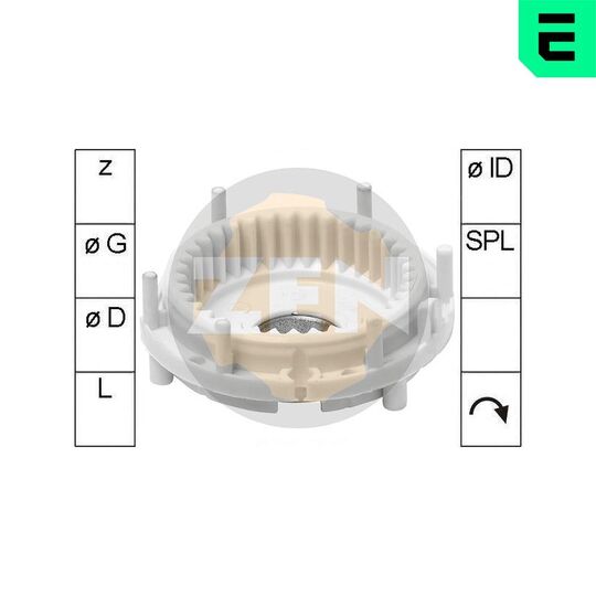 ZN12693 - Rep.sats, planetväxel-startmotor 