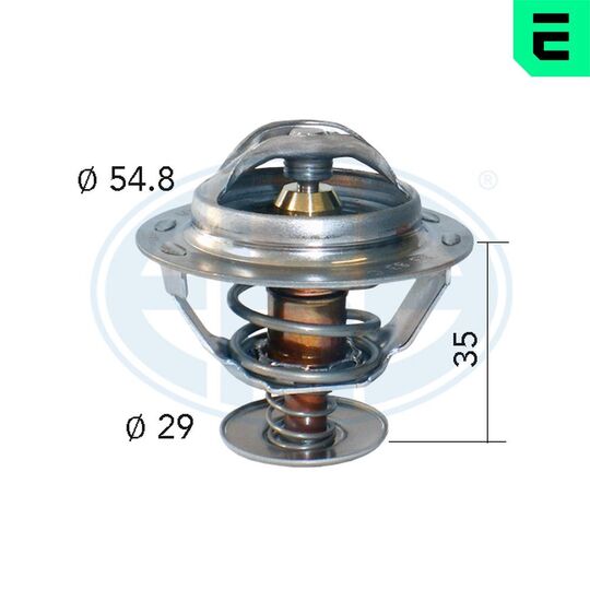 350028A - Thermostat, coolant 