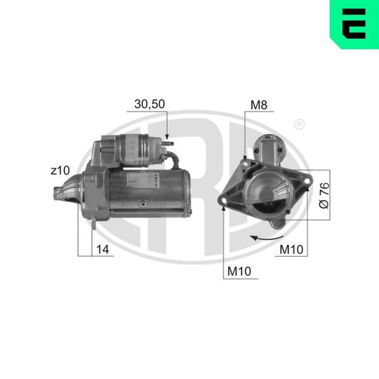 220453 - Startmotor 