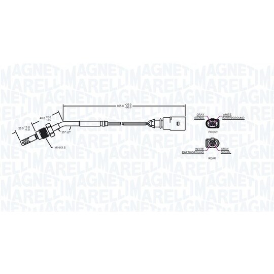 172000181010 - Sensor, exhaust gas temperature 