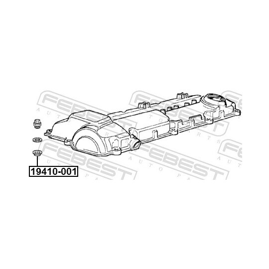 19401-001 - Seal Ring, cylinder head cover bolt 