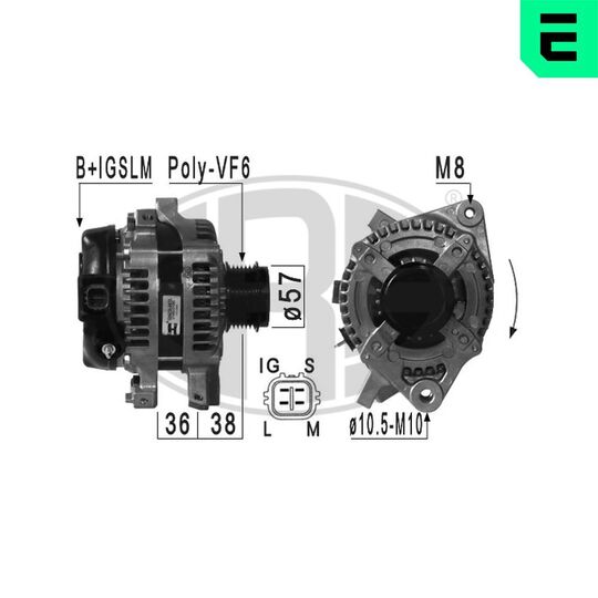 210978 - Alternator 