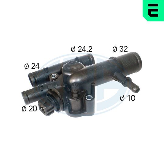 350398A - Thermostat, coolant 