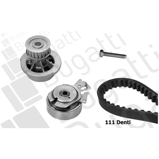 KBU0099A - Water Pump & Timing Belt Kit 