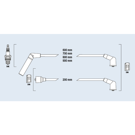 85398 - Ignition Cable Kit 