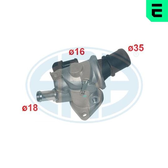 350023 - Thermostat, coolant 