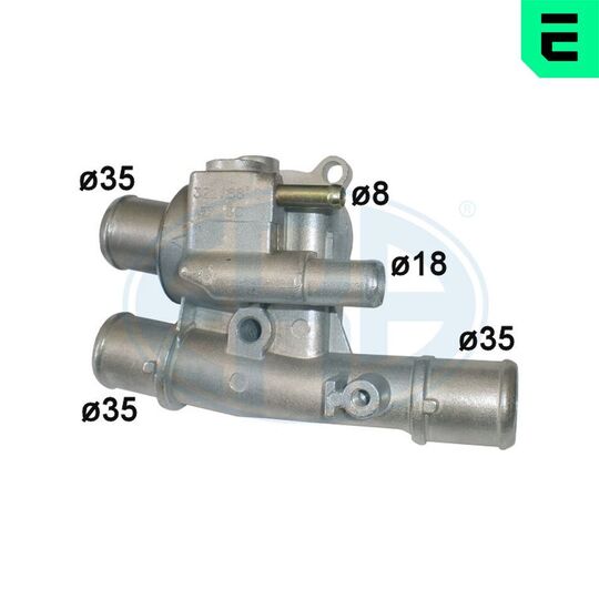 350047 - Thermostat, coolant 