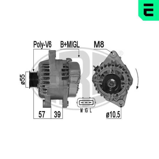 209304A - Alternator 