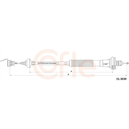 92.11.3030 - Clutch Cable 