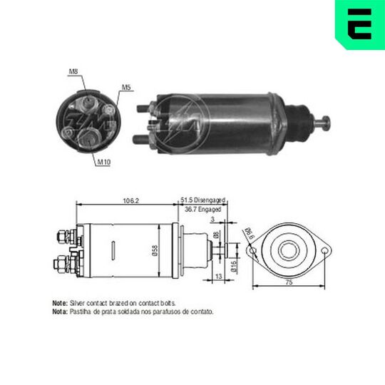 ZM810 - Magnetlülitus, starter 