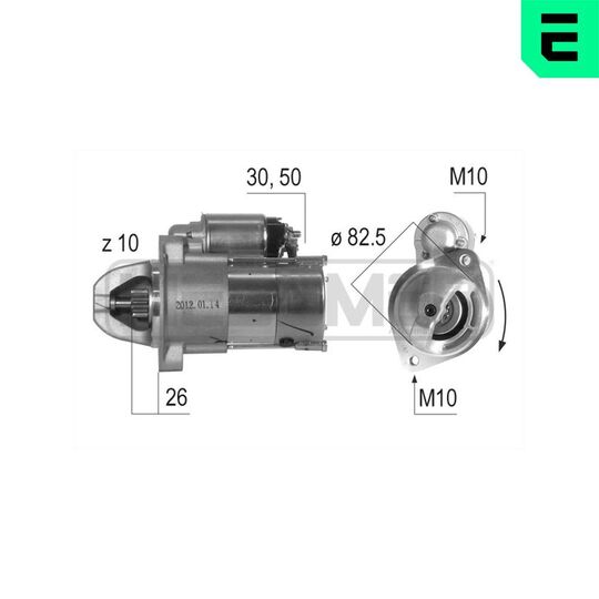 220645 - Startmotor 