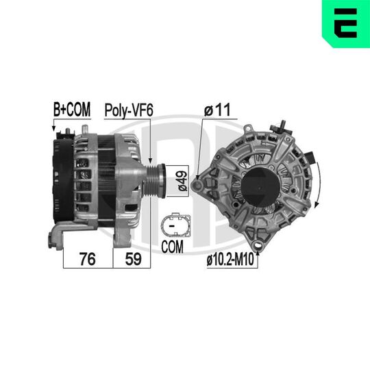 209255 - Alternator 