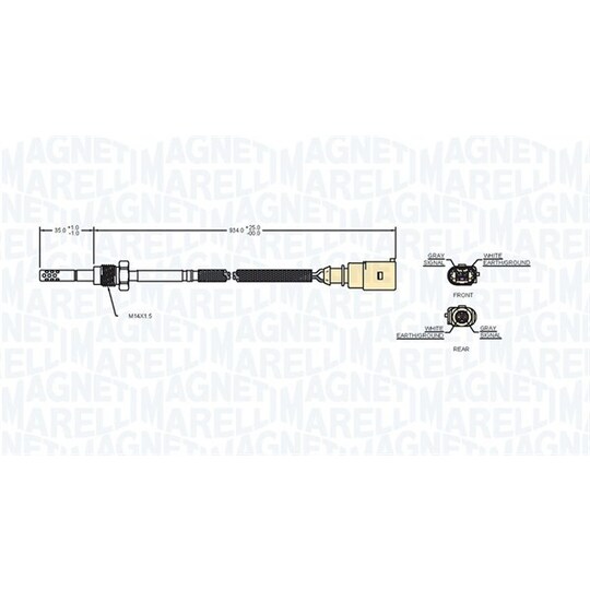 172000065010 - Sensor, exhaust gas temperature 