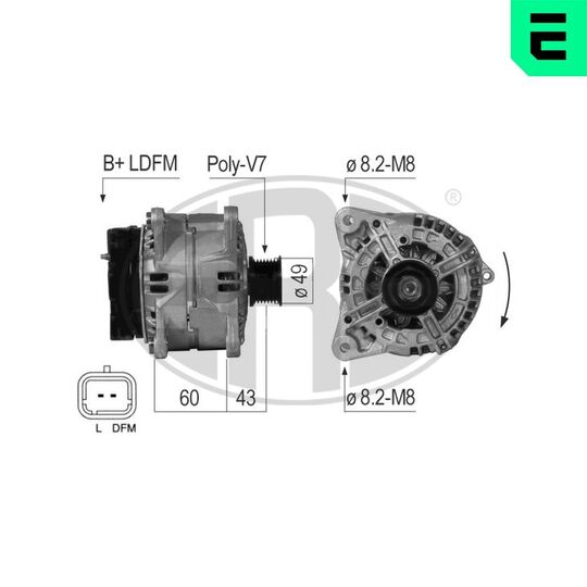 210719A - Alternator 