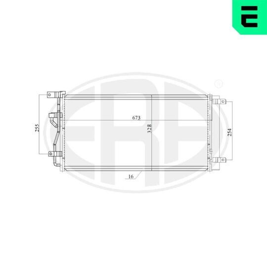 667200 - Condenser, air conditioning 