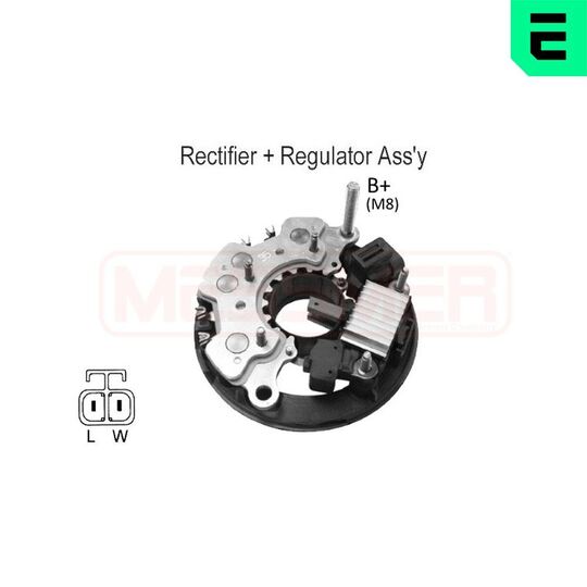 215943 - Rectifier, alternator 