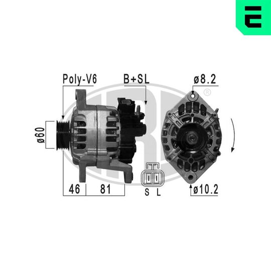 210046A - Alternator 