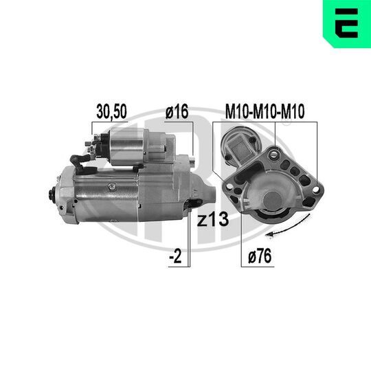 221016A - Startmotor 