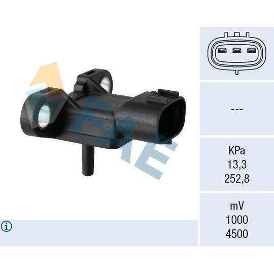 15160 - Sensor, intake manifold pressure 