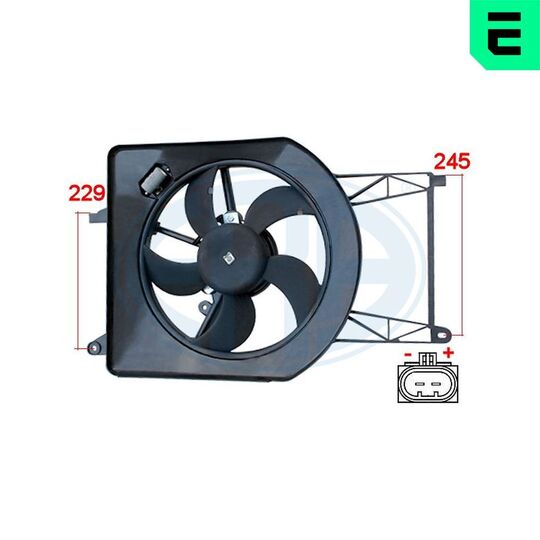 352056 - Fan, radiator 