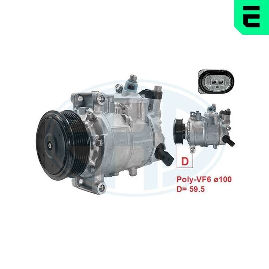 670120 - Compressor, air conditioning 