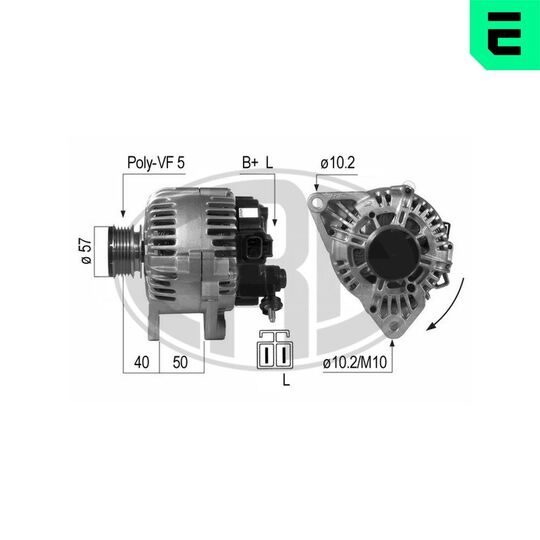 210650 - Alternator 