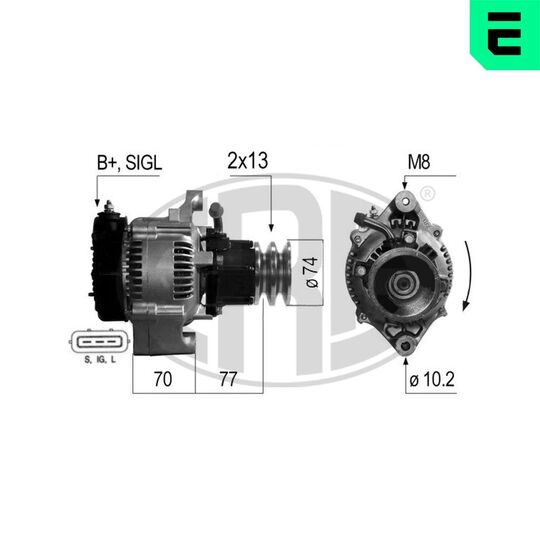 210267A - Alternator 