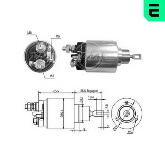 ZM1479 - Magnetlülitus, starter 