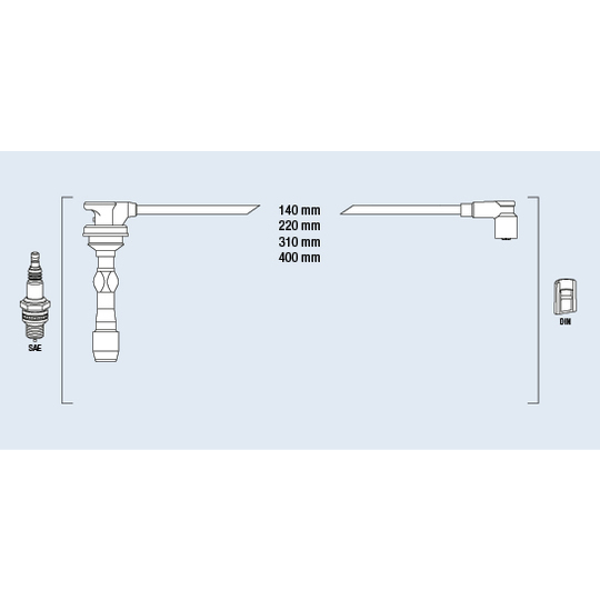 85397 - Ignition Cable Kit 