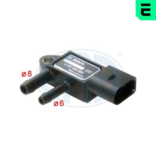 550711A - Sensor, avgastryck 